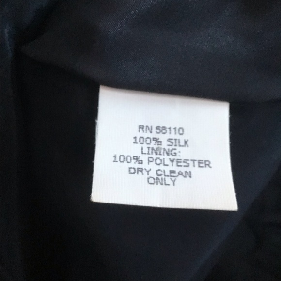 David Meister Silk LBD Strapless 2 - Picture 6 of 6